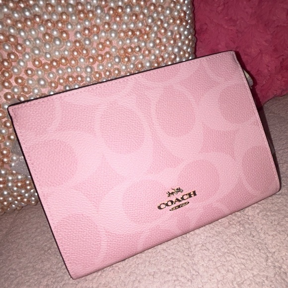 NEW Coach Slim Crossbody Bag in Powder Pink/LM - Picture 8 of 10